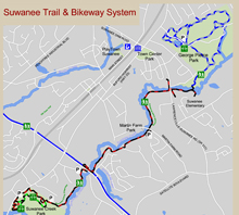 Suwanee Trail and Bikeway System