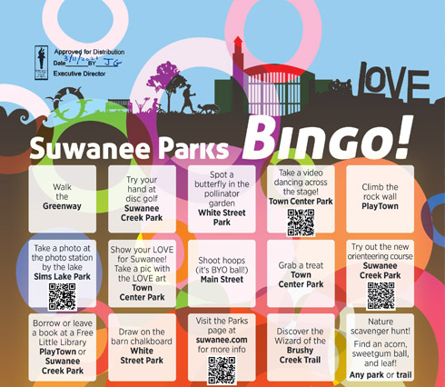 Suwanee Parks Bingo