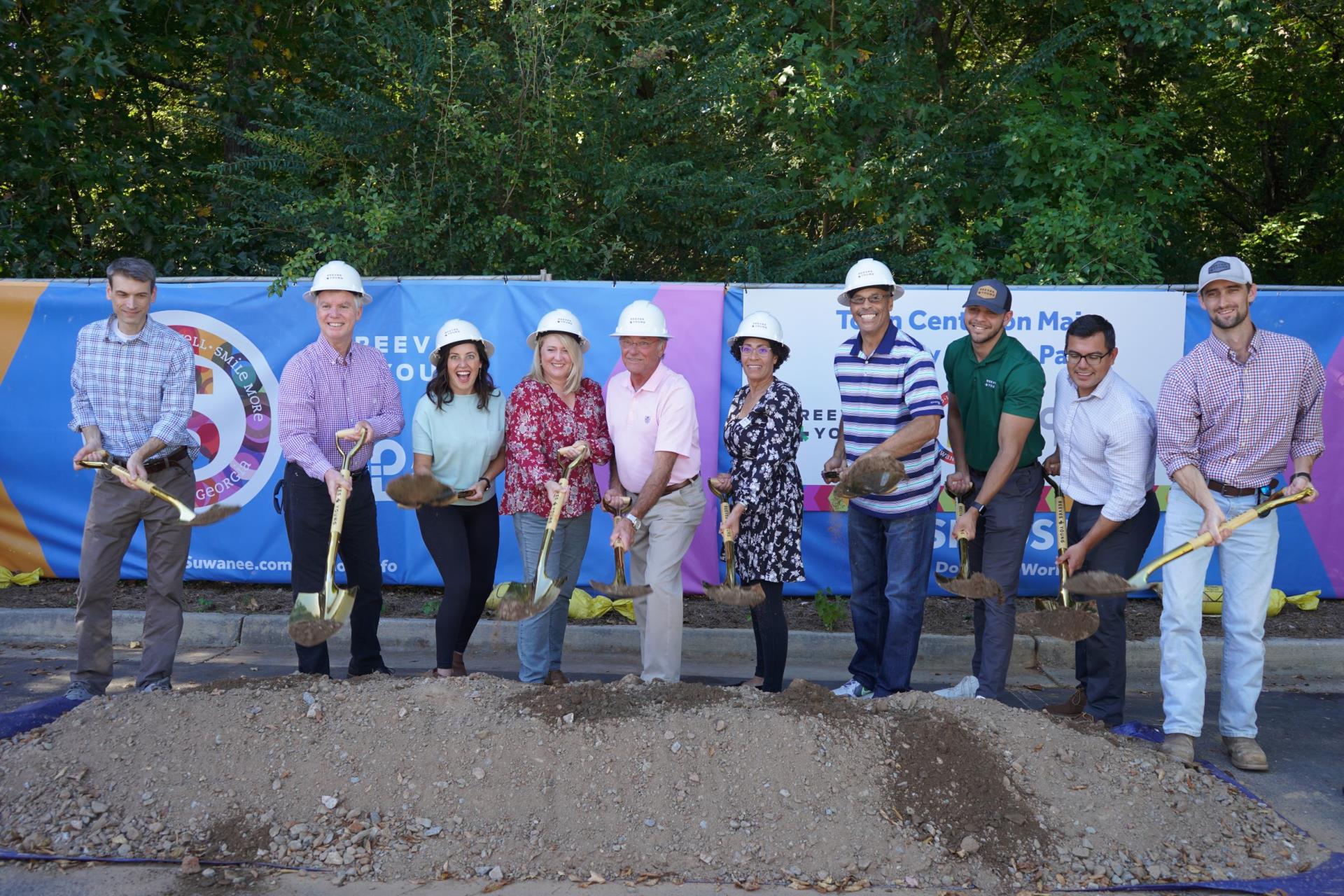 Town Center on Main DeLay Nature Park Groundbreaking_resize