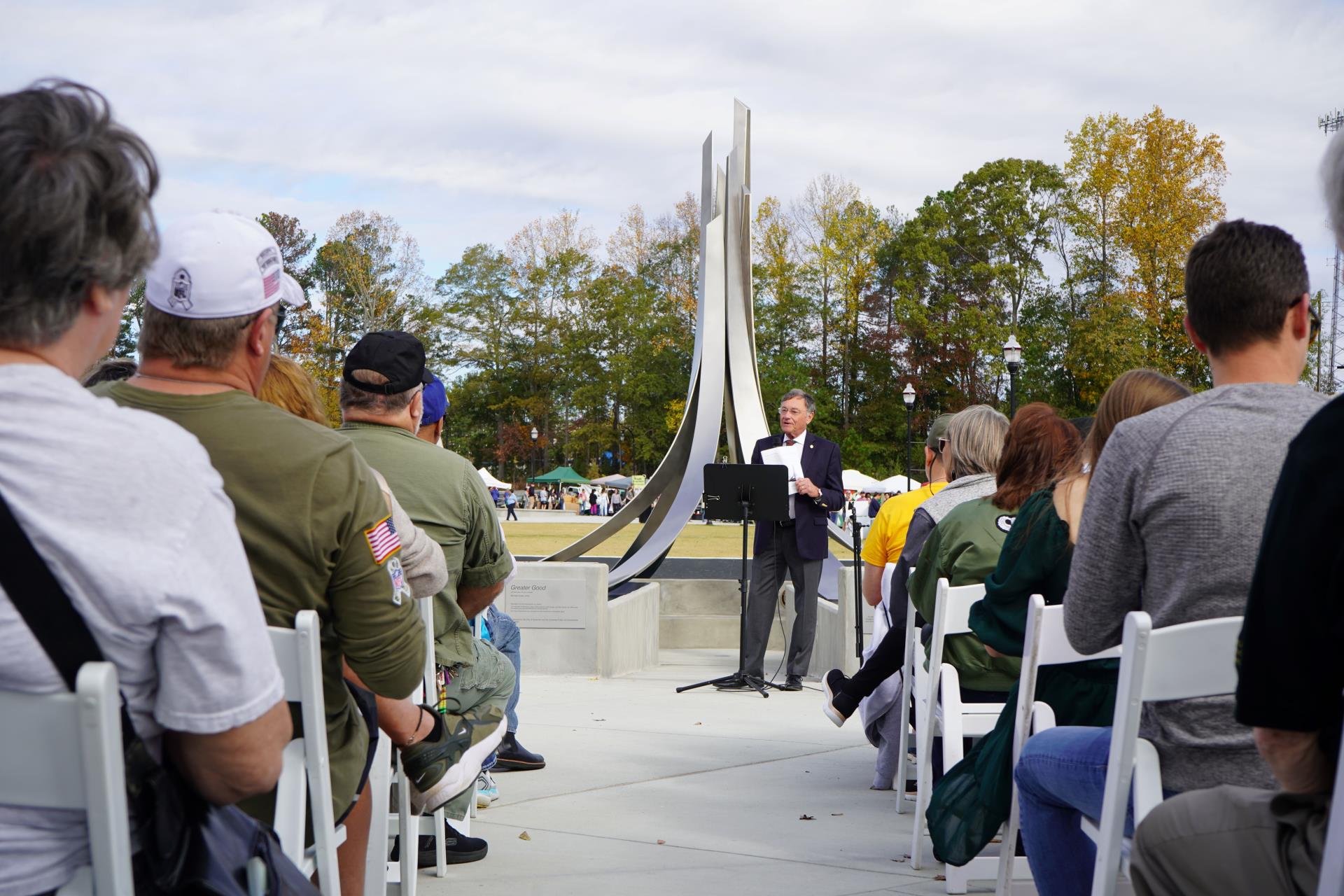 Suwanee Held Dedication of New Veterans Memorial: Greater Good